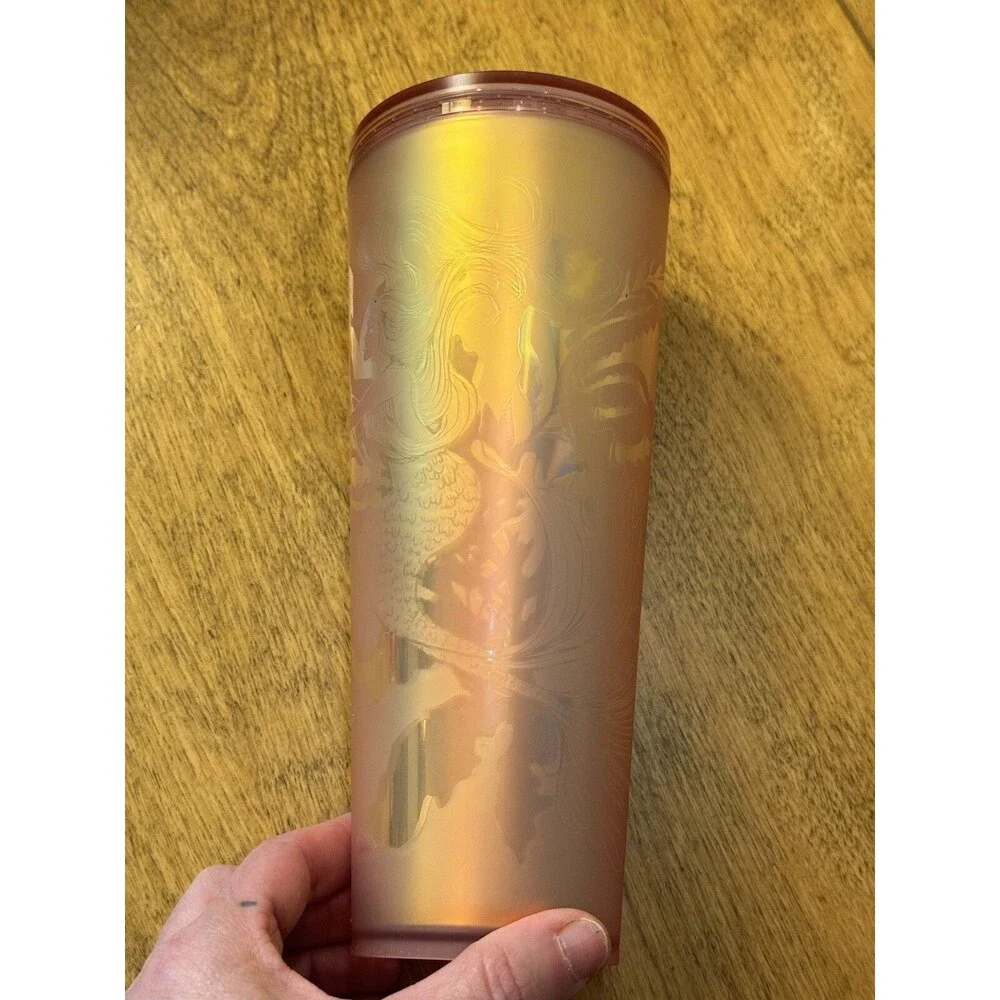 Starbucks Mermaid Double Wall Tumbler 24oz NEW 2022 Spring Release